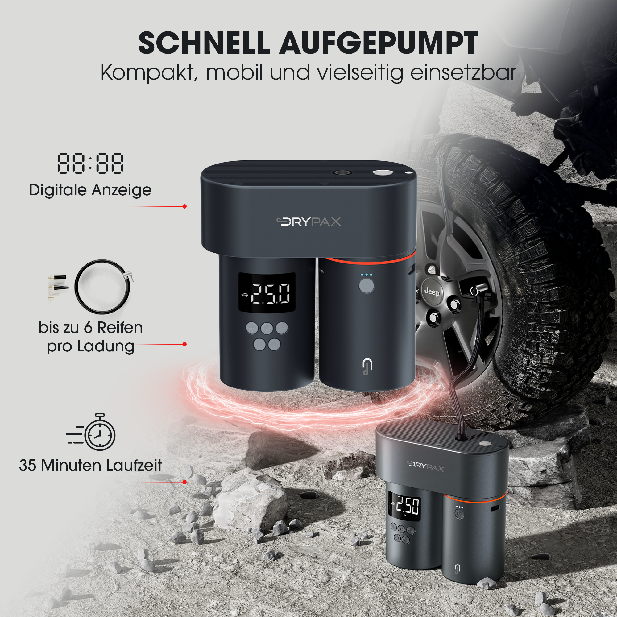 Drypax Smart-Fahrzeug KIT E-Pro