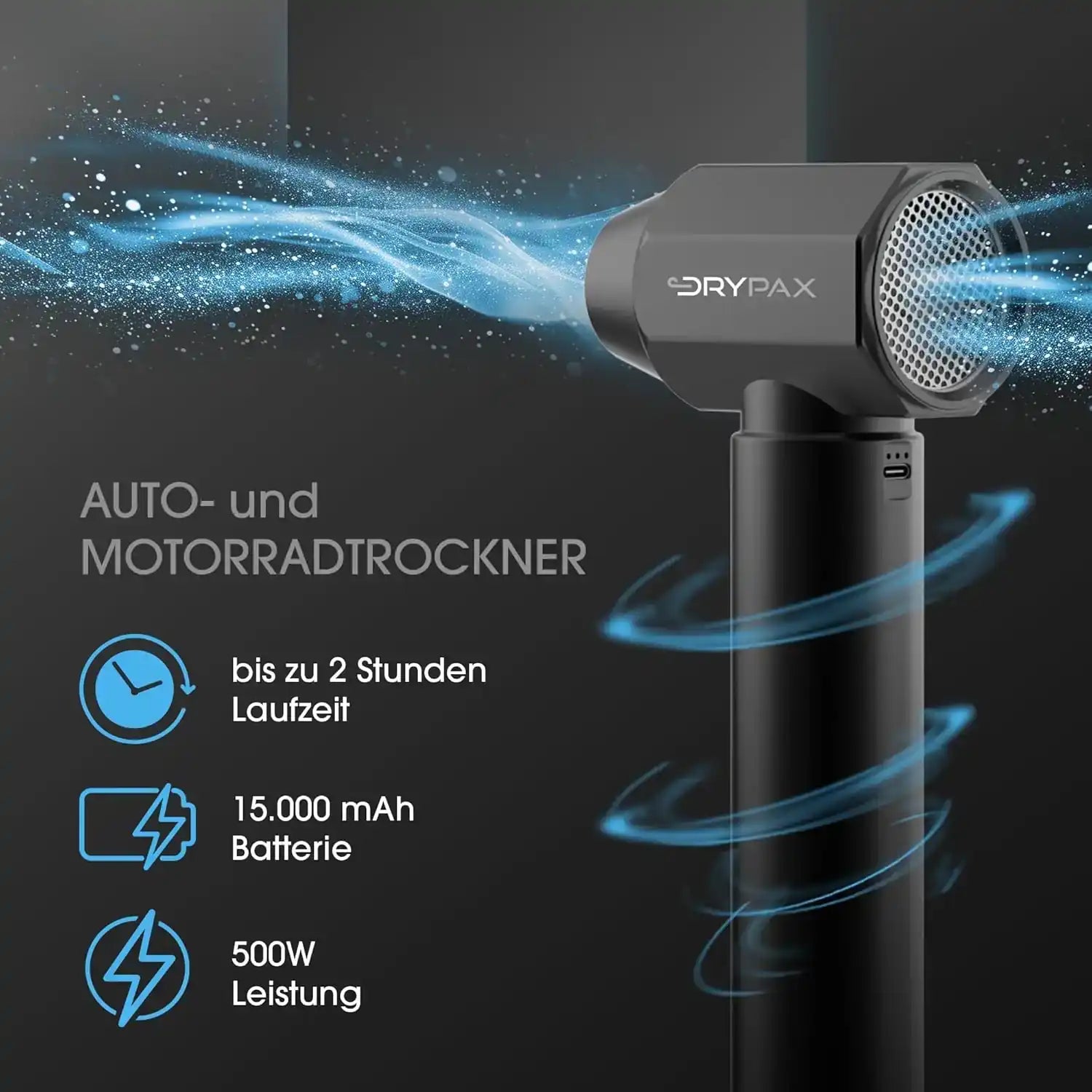 Drypax Fahrzeugtrockner 2.0