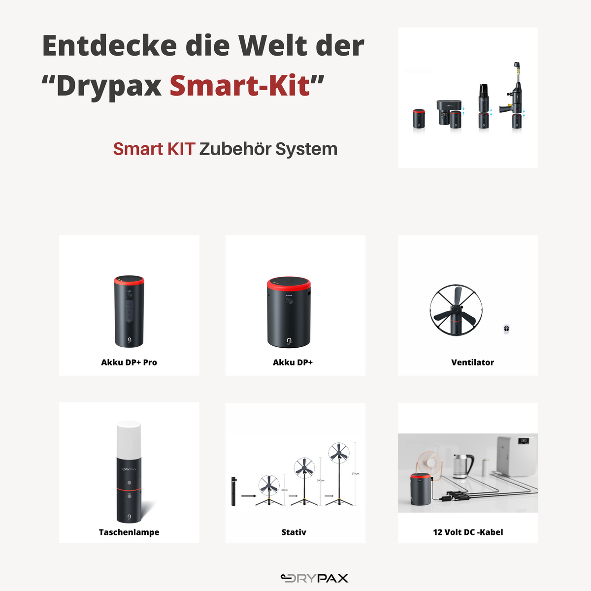 Drypax Smart-Fahrzeug KIT E-Pro