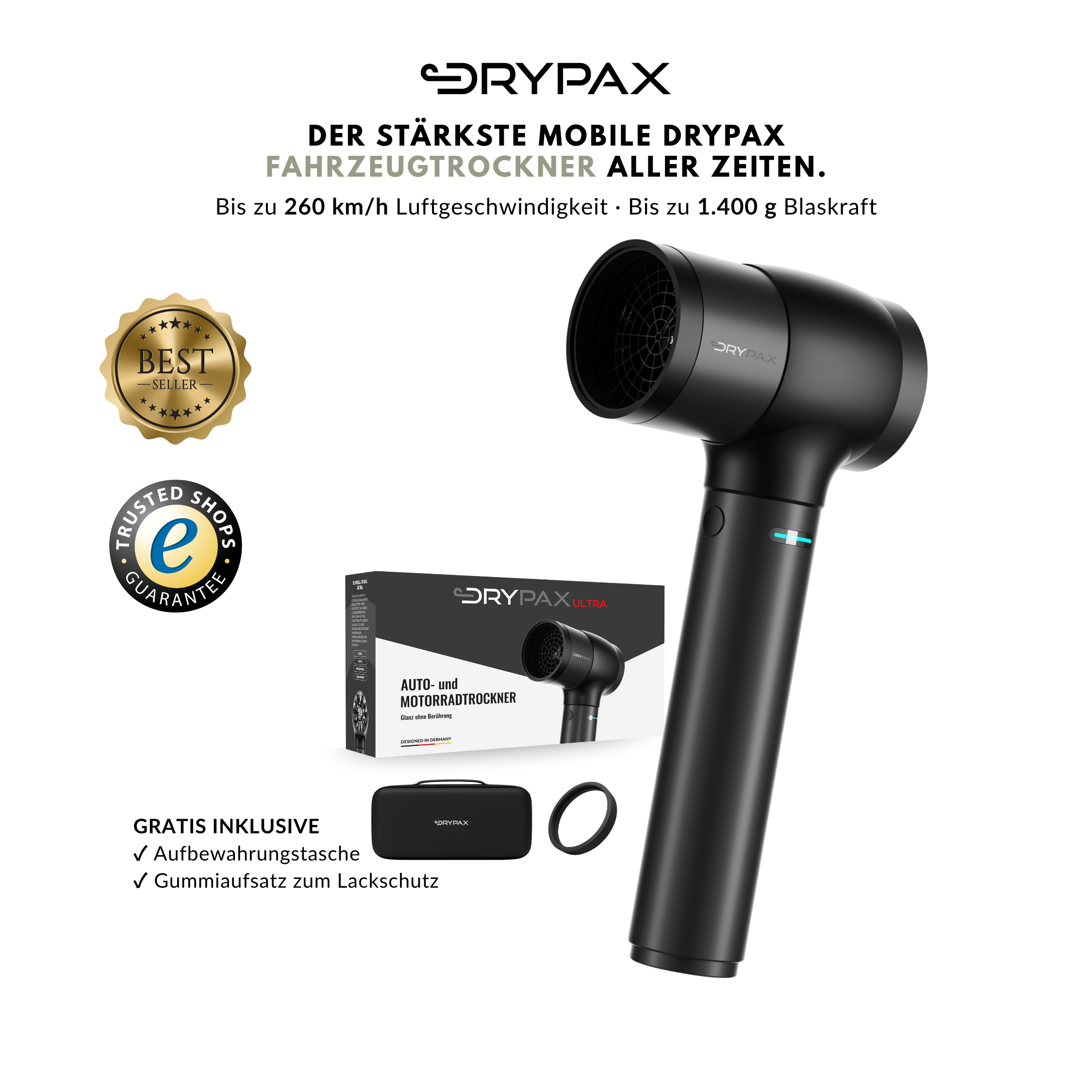 Drypax Fahrzeugtrockner ULTRA