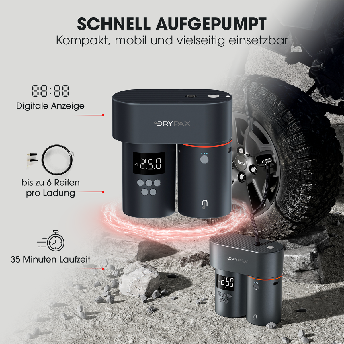 Drypax Smart-Fahrzeug KIT E-Pro