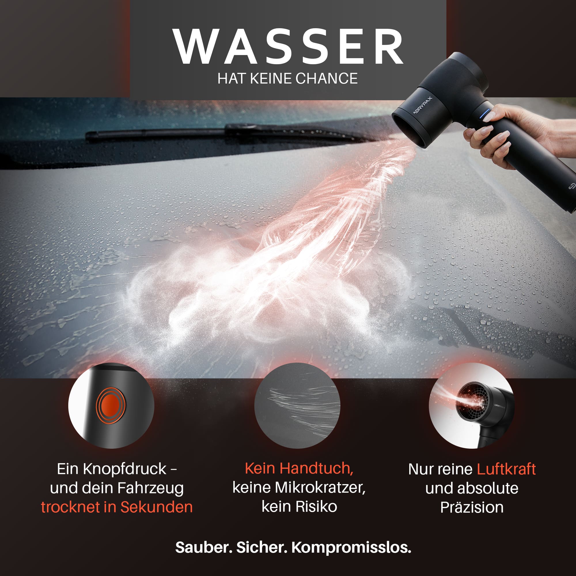 Neu | Drypax Fahrzeugtrockner ULTRA