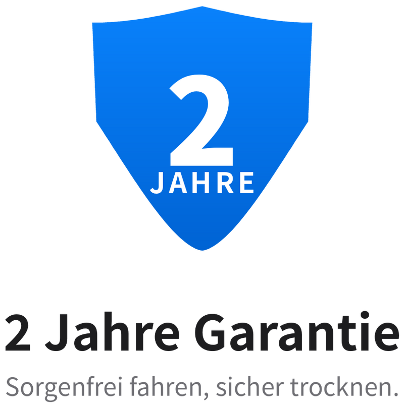 2 Jahre Garantie